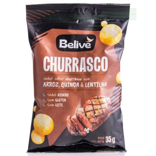 SNACKS SABOR CHURRASCO 35G BELIVE