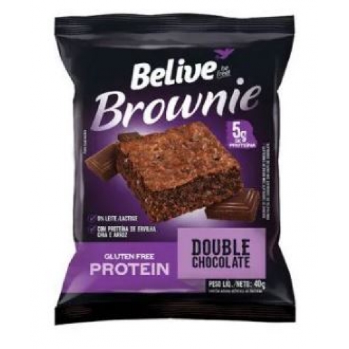 BROWNIE DOUBLE CHOCOLATE PROTEIN 10UN X 40gr