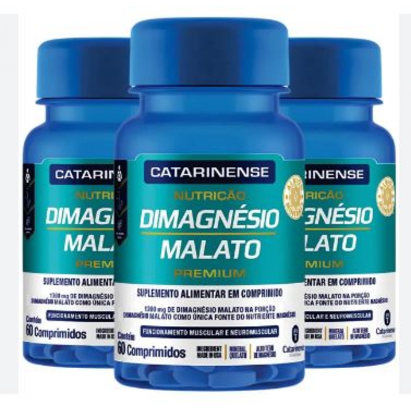 DIMAGNESIO MALATO PREMIUM 60 COMPRIMIDO CATARINENSE