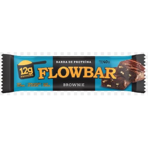 BARRA DE PROTEINA COOKIES N CREAM 40GR X 12UN FLOWBAR