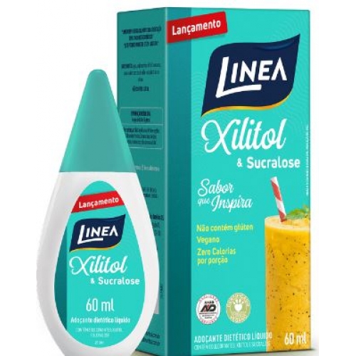 ADOÇANTE LIQUIDO XILITOL SUCRALOSE 60ML LINEA