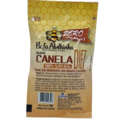 ABELINHA BALA DIET CANELA 18GR SWEET LIFE