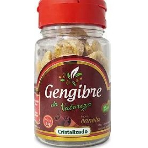 gengibre canela cristalizada