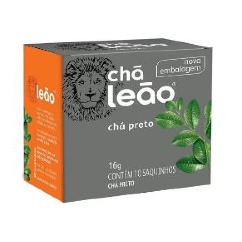 CHA PRETO 10 SACHES 1,6G - CHA LEAO