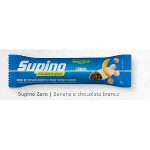 BARRA DE FRUTA SUPINO ZERO BANANA, NOZES E DAMASCO 16 UN - BANANA BRASIL - 60987