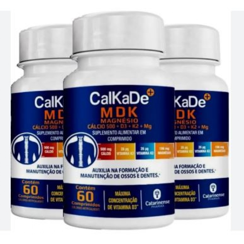 CALKADC MDK MAGNESIO 60 COMPRIMIDOS CATARINENSE