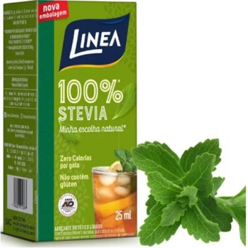 ADOÇANTE 100% STEVIA LINEA 25ML