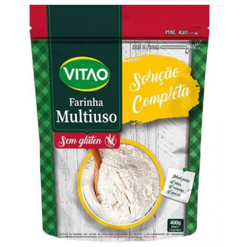 FARINHA MIX MULTIUSO SEM GLUTEN 400G - VITAO 0017