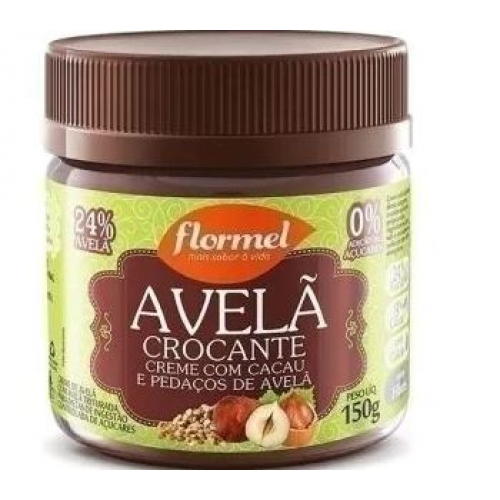 CREME DE AVELA CROCANTE ZERO 150G- FLORMEL