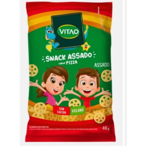 SNACK INTEGRAL SABOR PIZZA KIDS 40G - VITAO