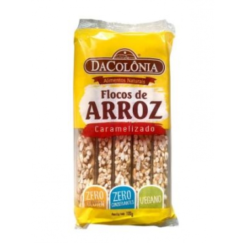 FLOCOS DE ARROZ DACOLONIA 25X100GR