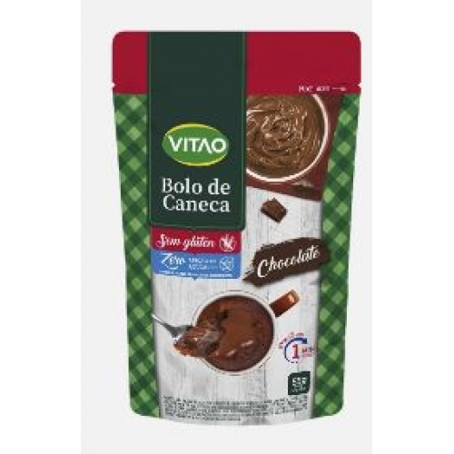 BOLO DE CANECA SABOR CHOCOLATE 55G - VITAO 0464