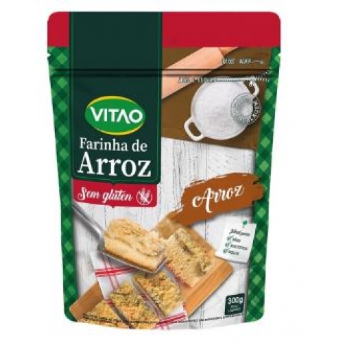 FARINHA DE ARROZ SEM GLUTEN 300G - VITAO 0252