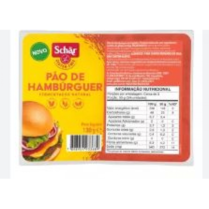 PÃO HAMBURGUER 130 GR. - SCHAR