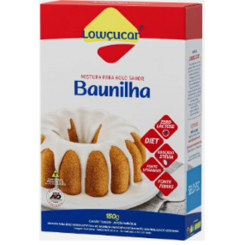 PO P/ PREPARO BOLO ZERO ACUCAR BAUNILHA 150G