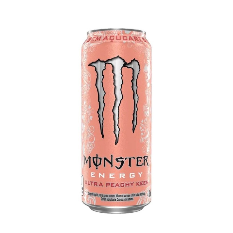 MONSTER ULTRA PEACHY KEEN ZERO 473ML