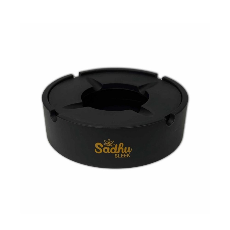 CINZEIRO SILICONE FLEXÍVEL PRETO SADHU