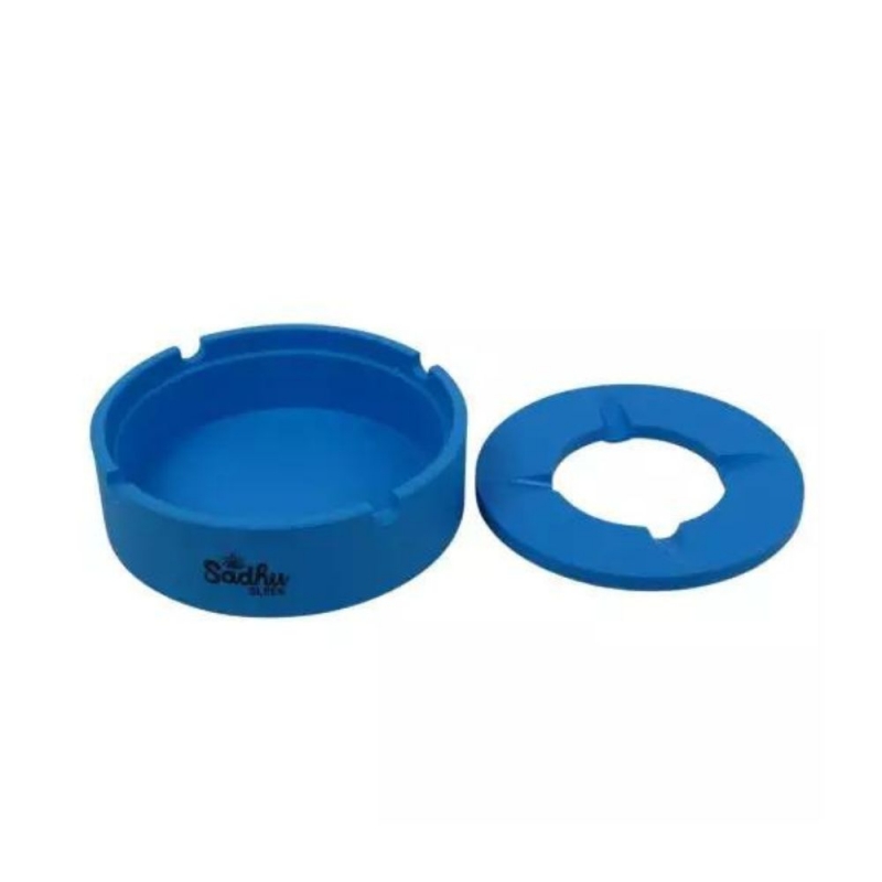 CINZEIRO SILICONE FLEXÍVEL AZUL SADHU