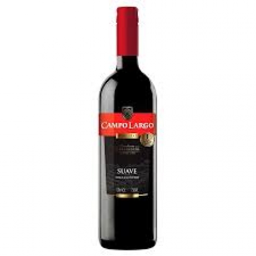 VINHO CAMPO LARGO TINTO SUAVE 750ML