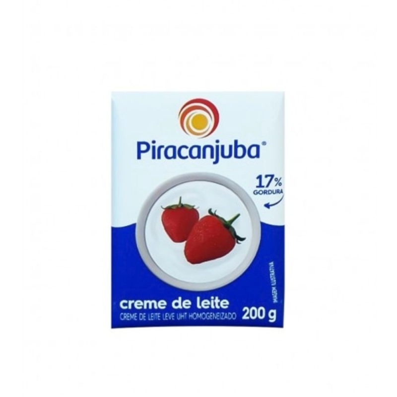 CREME DE LEITE PIRACANJUBA 200G