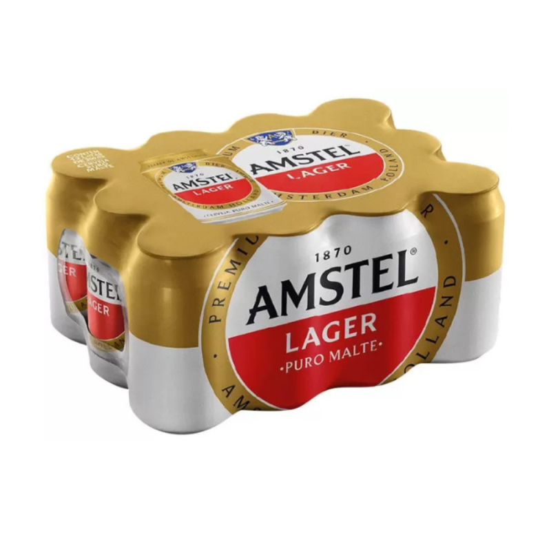 PACK DE CERVEJA AMSTEL 12X LATAS 350ml