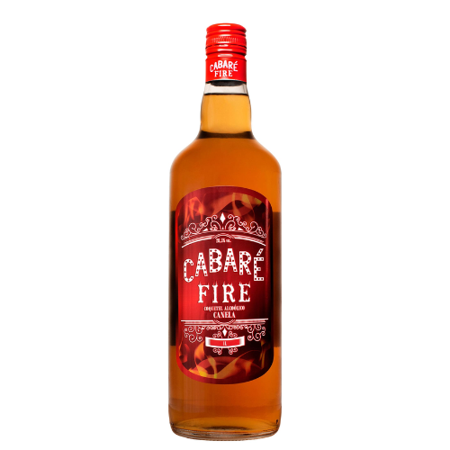 CACHAÇA CABARÉ FIRE CANELA 1L