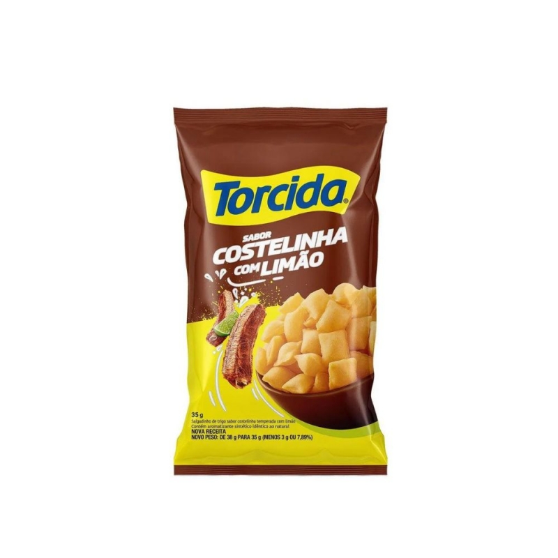 TORCIDA COSTELINHA COM LIMÃO 35G