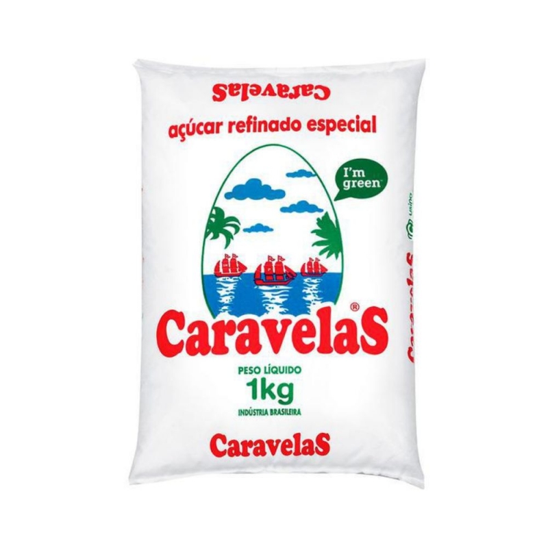 AÇUCAR CARAVELAS 1KG