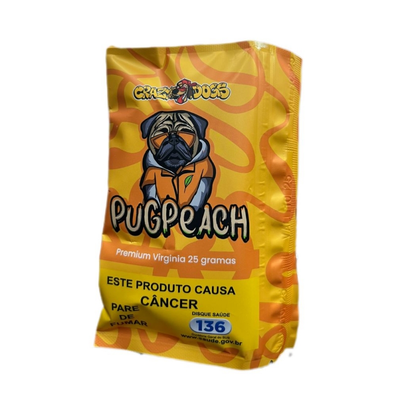 TABACO CRAZYDOGS PEACH VIRGINIA PREMIUM 25G