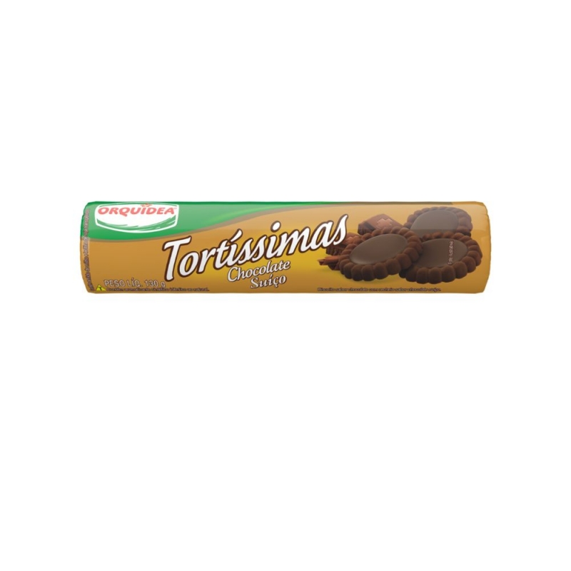 BOLACHA TORTISSIMA CHOCOLATE SUIÇO 130G