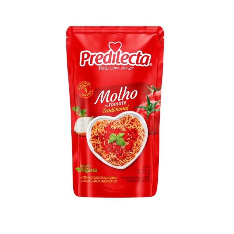 MOLHO DE TOMATE PREDILECTA 300G