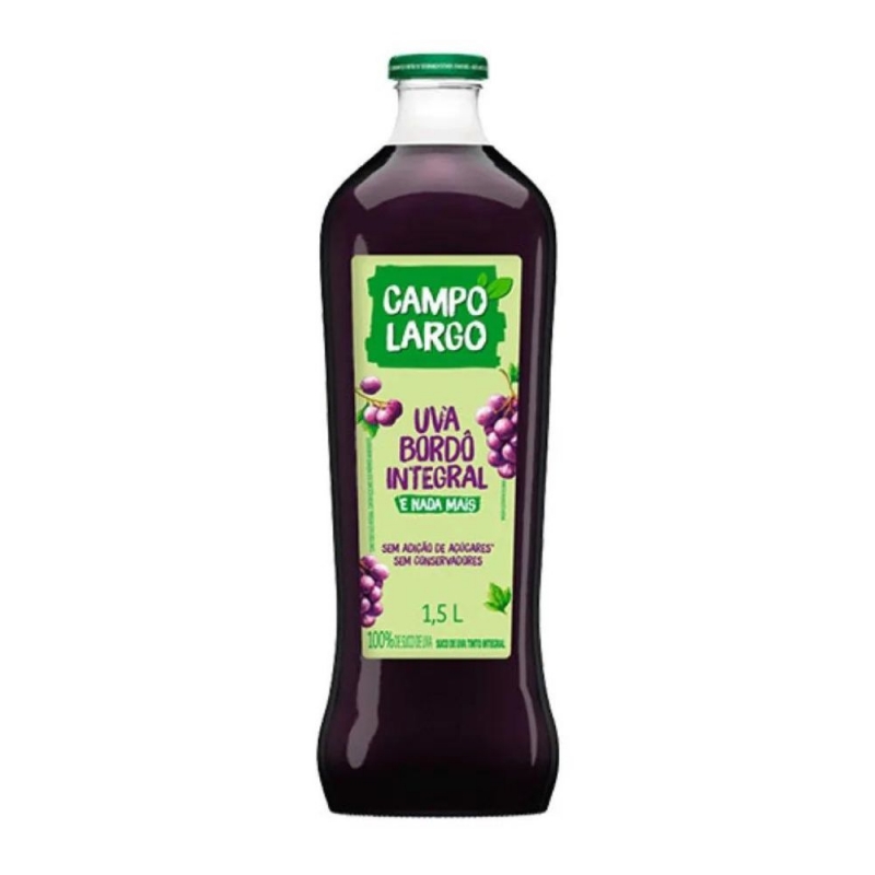 SUCO DE UVA CAMPO LARGO 1,5L