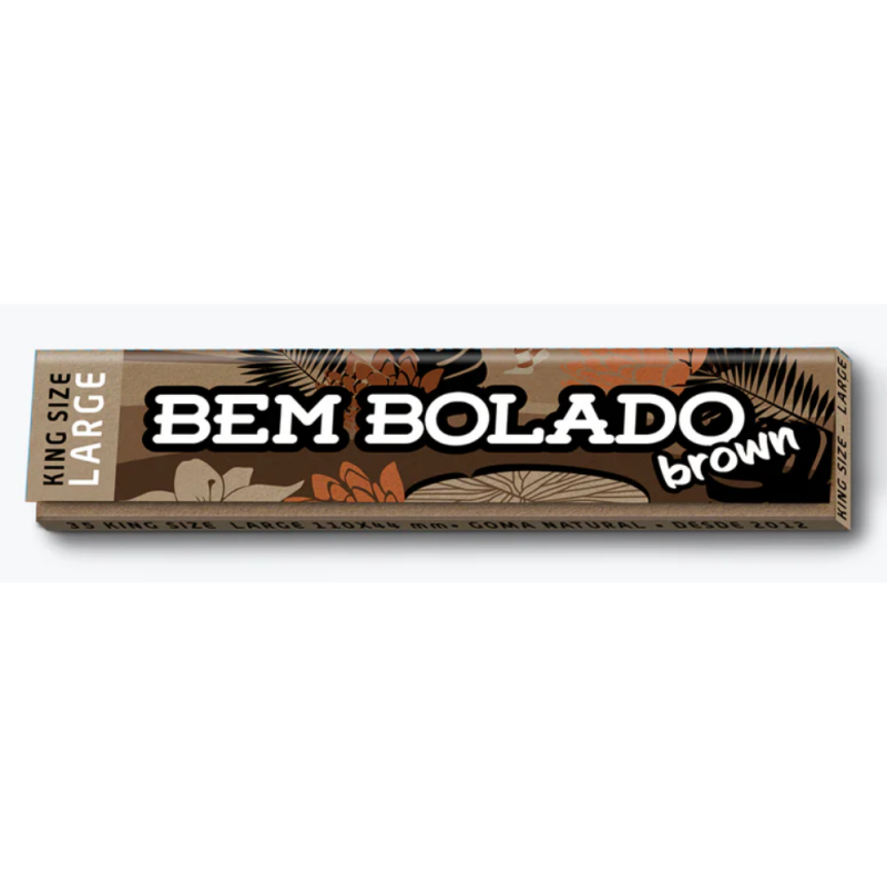 SEDA BEM BOLADO BROWN KING SIZE LARGE 11X4CM - 35 UND