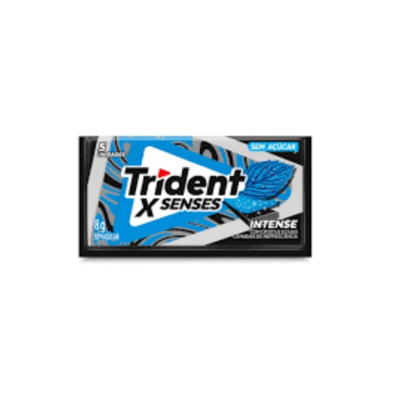 CHICLETE TRIDENT X SENSES INTENSES 8G