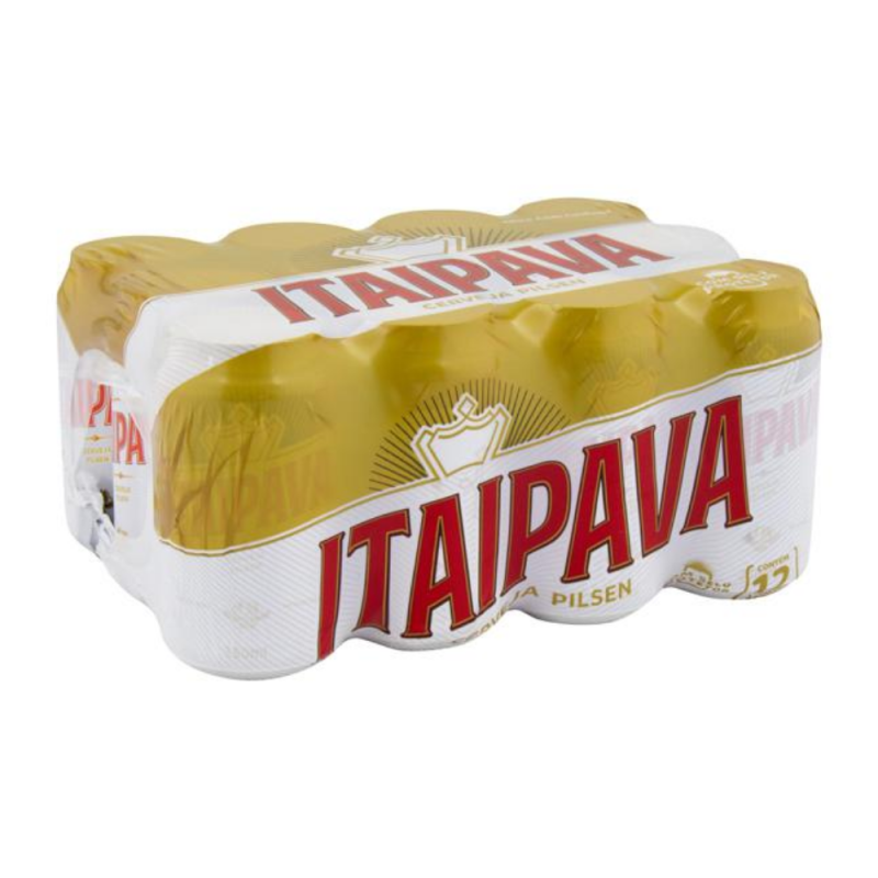 PACK DE CERVEJA ITAIPAVA 12X LATAS 350ml