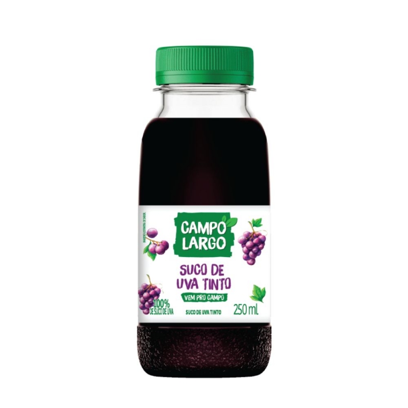 SUCO DE UVA CAMPO LARGO 250ML