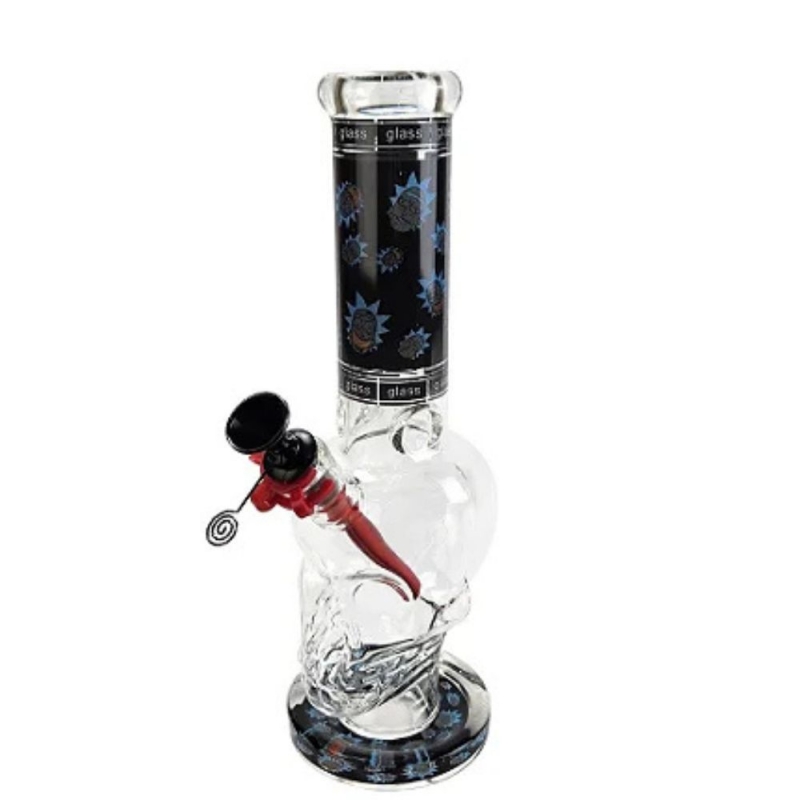 BONG DE VIDRO D&K ICE BASE CAVEIRA 30CM X 45MM