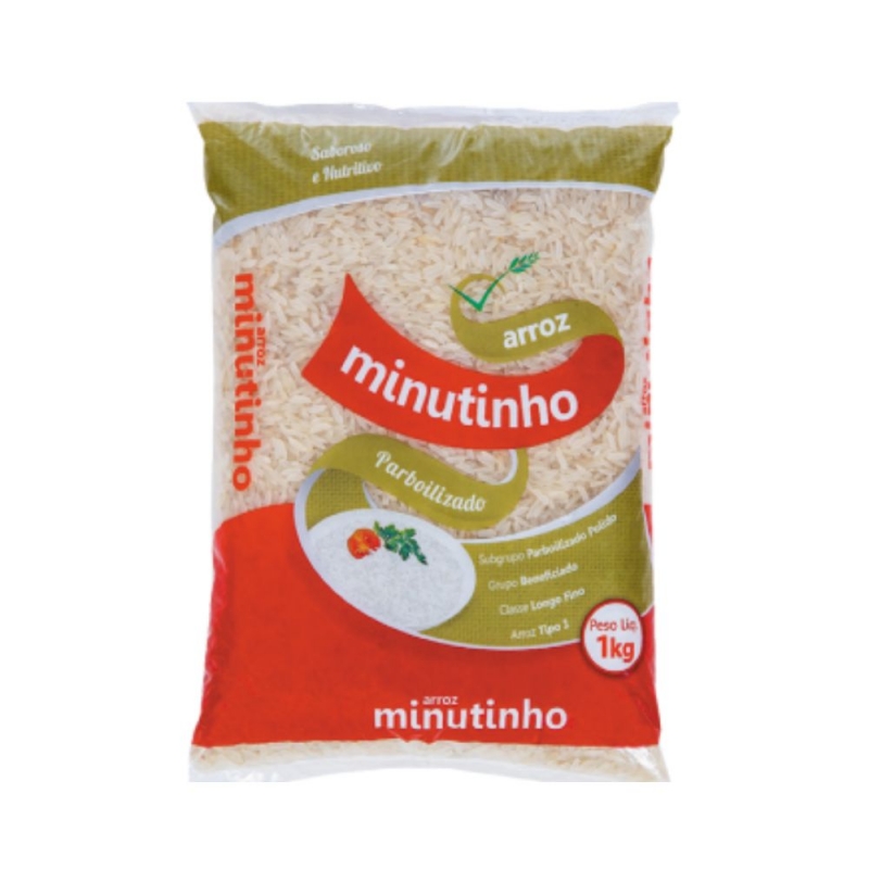 ARROZ MINUTINHO PARBORIZADO 1KG