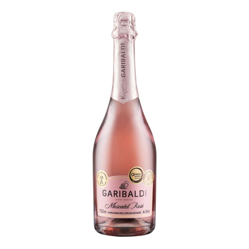 ESPUMANTE GARIBALDI MOSCATEL ROSÉ 750 ML