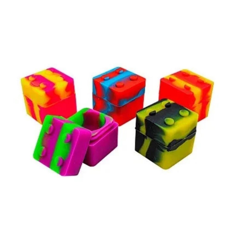 CONTAINER SLICK QUADRADO LEGO SILICONE 11ML