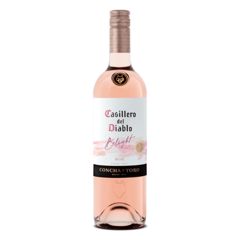 VINHO CASILLERO DEL DIABLO BELIGHT ROSE 750ML