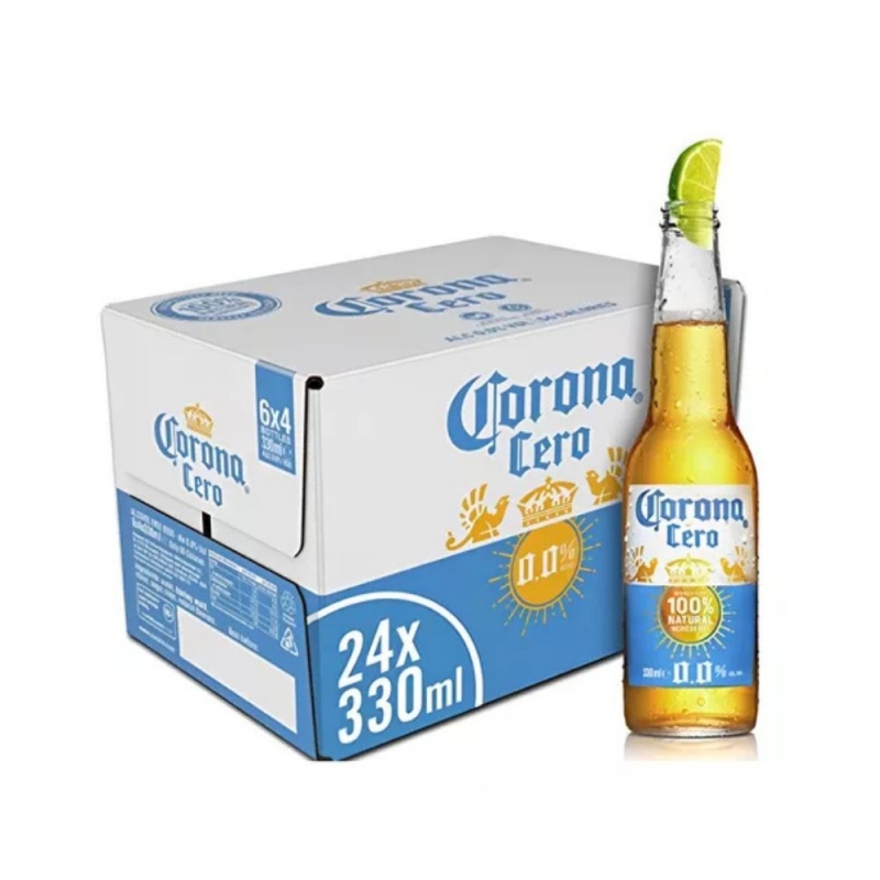 CORONA LONG NECK ZERO 330ML