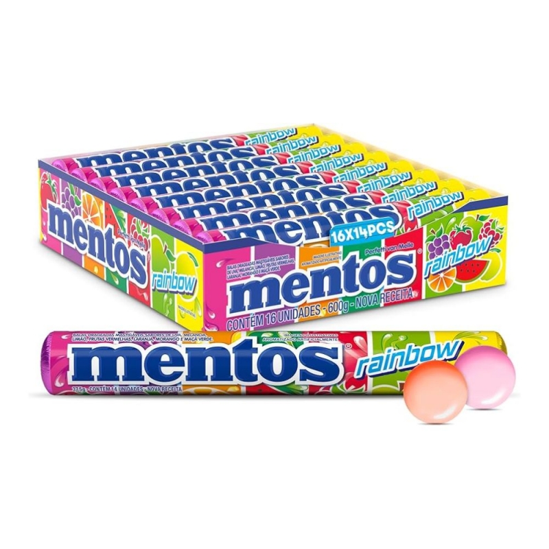 BALA MENTOS RAINBOW 37,5G