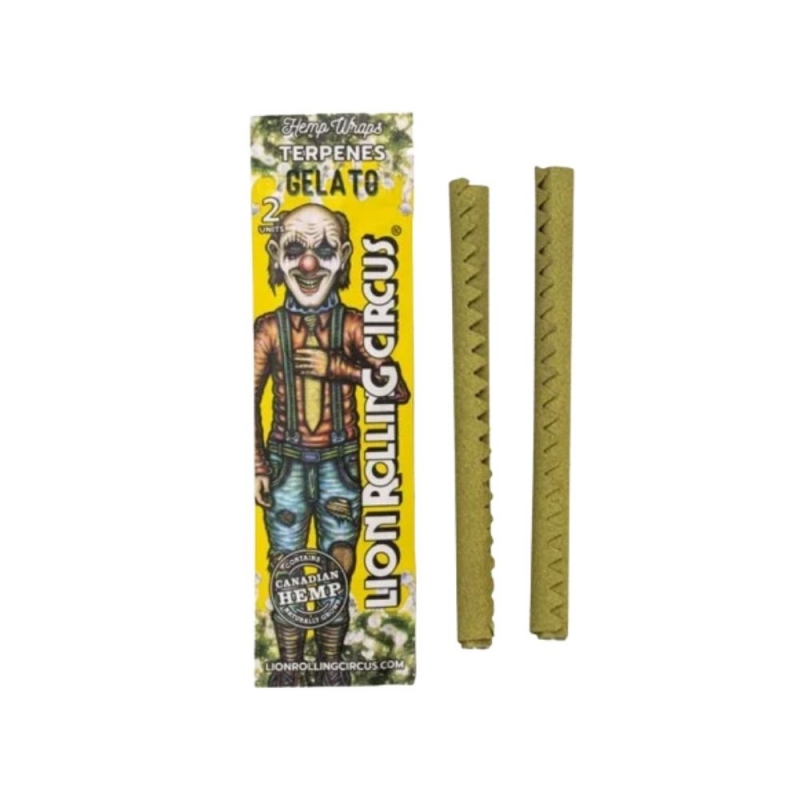 BLUNT HEMP WRAPS TERPENES GELATO - 2UN