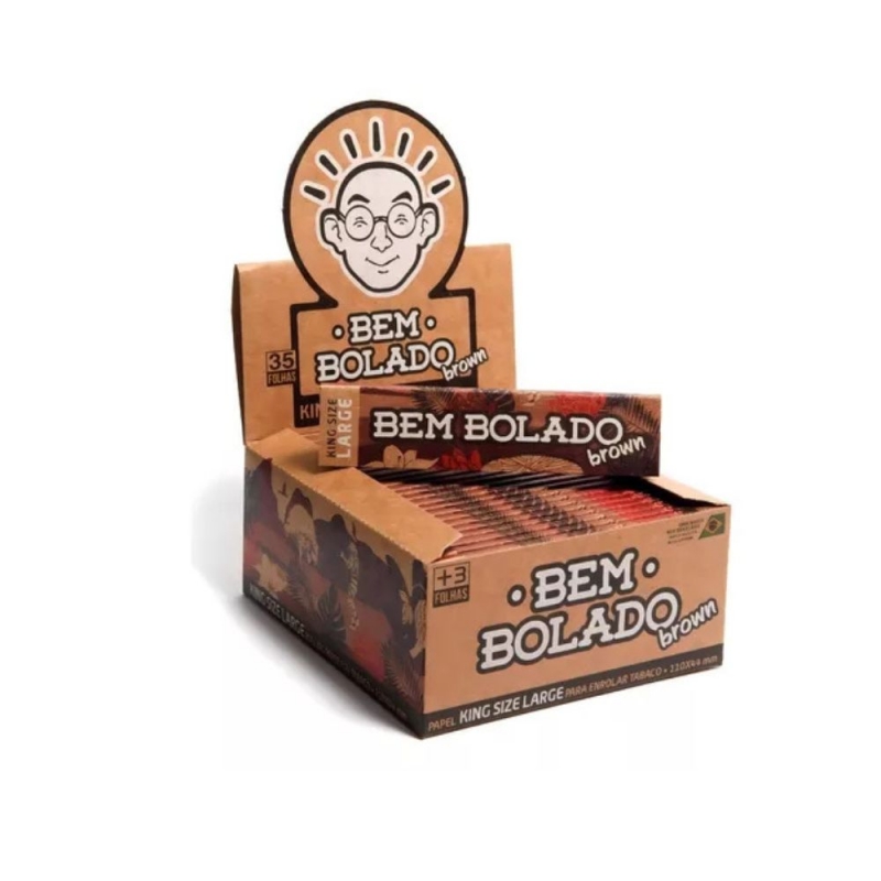 SEDA BEM BOLADO BROWN LARGE 7,8x4,4CM- 50 UND