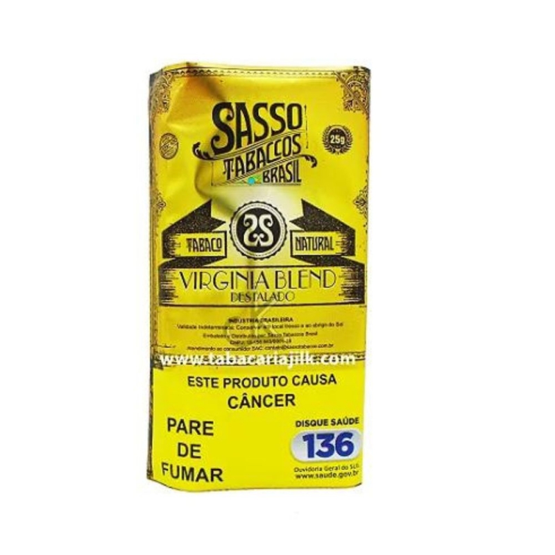 TABACO SASSO VIRGINIA BLEND 25G