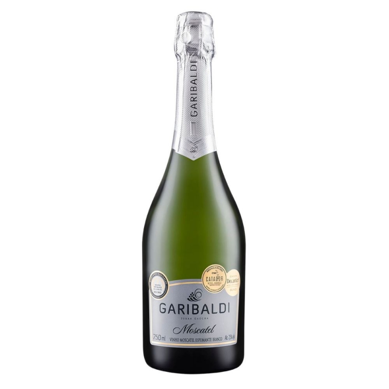 ESPUMANTE GARIBALDI MOSCATEL BRANCO 750 ML