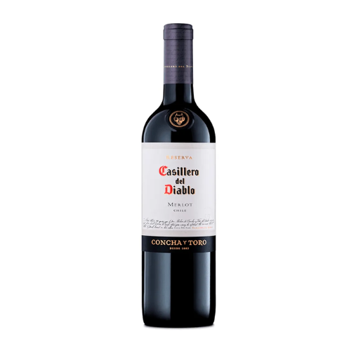 VINHO CASILLERO DEL DIABLO MERLOT 750ML