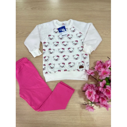 CONJUNTO BLUSA MOLETOM E LEGGING