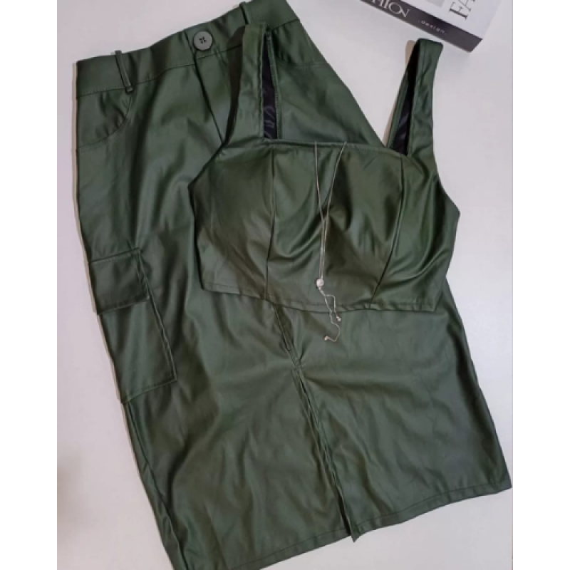 CONJUNTO MIDI CARGO ECO VERDE TAM M